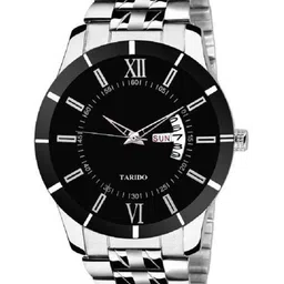 TARIDO Men Dial & Stainless Steel Bracelet Style Straps Analogue Watch TD1960SM01-23