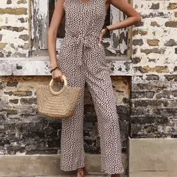 KPOP Printed Basic Jumpsuit-19