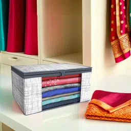 Kuber Industries Grey Set of 6 Regular Drawer Organiser Organisers image 3
