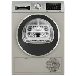BOSCH 8 kg Fully Automatic Front Load Dryer (Series 4, WPG23108IN, LED Display, Silver Inox)-17