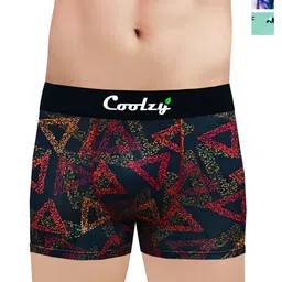 COOLZY Pack Of 3 Printed Mid-Rise Short Trunk PURTWXPDTK3K50-S-40