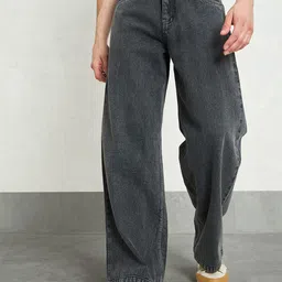 MASCLN SASSAFRAS Men Wide Leg Light Fade Jeans-image-58