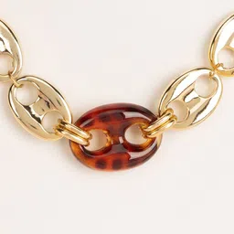 Kazo Gold-Plated Artificial Beads Necklace image 2