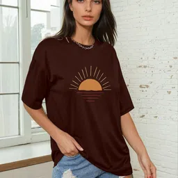 CORSICA Women Printed Applique T-shirt-picture-17
