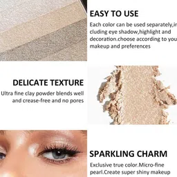 VBA Set Of 2 Long Lasting Matte Finish Highlighter - Shade - 02 image 4