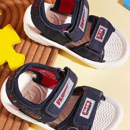 KATS Kids-Unisex Blue Sports Sandals-67