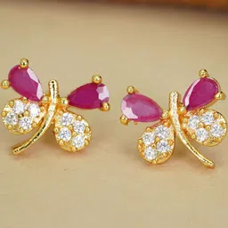 DressBerry Gold-Plated Studs Earrings-66