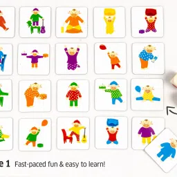 chalk and chuckles Pajama Party Fun Educational Colour Matching Logic Preschool Brain Game Age 3-6 image 2