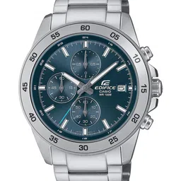 CASIO Men Dial & Stainless Steel Cuff Straps Analogue Chronograph Watch ED613-image-87