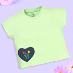 KiddoPanti Girls Applique T-shirt-picture-40
