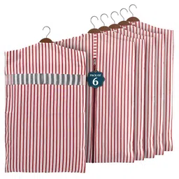 Kuber Industries Maroon Set of 6 Regular Multi-Utility Organisers-21