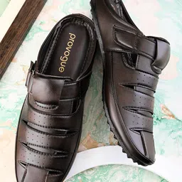 Provogue Men Leather Comfort Sandals-image-84