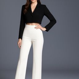 SWADESI STUFF Women Relaxed Easy Wash Straight Fit Trousers-picture-45