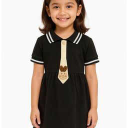 POP STREET KIDS Girls Polo Styled Dress-image-96