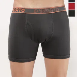 Sporto by Macho Pack Of 4 Mid-Rise Trunks-picture-26