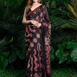 Suha women Floral Pure Cotton Kota Saree-image-62