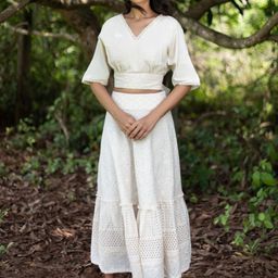 Gulabo by Abu Sandeep Hakoba A-Line Maxi Skirt-picture-37