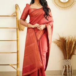 Areca Designer Woven Design Zari Pure Silk Designer Banarasi Designer Saree-image-95