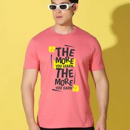 WOOSTRO Men Typography Printed Slim Fit T-shirt-image-79