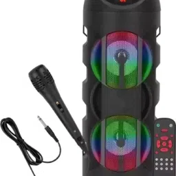 noxxo Party Time Dancing LIght FM USB AUX BLUETOOTH KARAOKE MIC RGB LIGHT 40 W Bluetooth Tower Speaker-image-29
