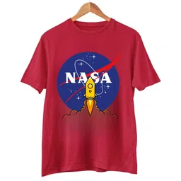 TeeSlix Unisex Red Tshirts image 4
