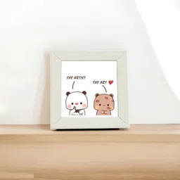 Anikmart White Anime Design MDF Table Photo Frame-picture-20
