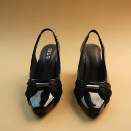 Ozuri Party Block Pumps with Bows image 2