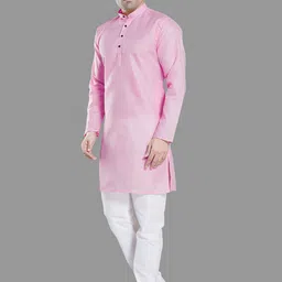 DIVISIVE Men Regular Kurta with Pyjamas image 5