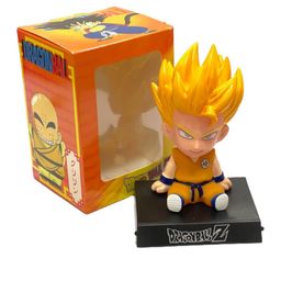 AUGEN Black Gotenks Figure Bobblehead Showpiece-picture-20