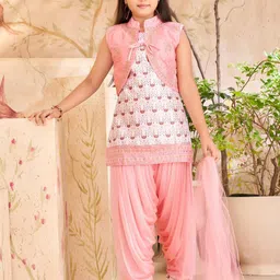 Muhuratam Girls Printed Kurta Set-picture-55
