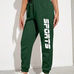 TABADTOD Women Printed Relaxed Joggers Trousers-image-99