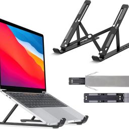 RICH BEAUTY Rich Beauty 7 Angles Laptop Stand For Macbook, HP, Dell, Lenovo, Notebook Laptop Stand Plastic Floor and Desk Stand Laptop Stand with Adjustable Height Compatible with Universal Laptops-image-46