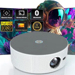Shopexo A2 720P Full HD Support With Wifi/Bluetooth/ElectricalFocus/Digital keystone (5000 lm / 1 Speaker / Wireless / Remote Controller) Portable Projector-19