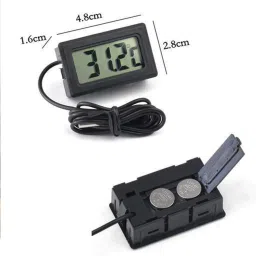 dr care Digital Fridge Temperature Monitor Black Aquarium LCD Display External Probe Aquarium Thermometer image 4