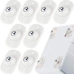 Self Adhesive Mini Swivel Wheels (pack of 8) 360 Degree Rotation wheels Single Unit Measuring Wheel-13