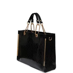 FABBHUE Textured Structured Oversized Handheld Bag image 4