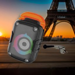 Clairbell F29_Champ 20W Bluetooth Speaker: 6-Hour Playback, 2000mAh Battery 20 W Bluetooth Party Speaker-20