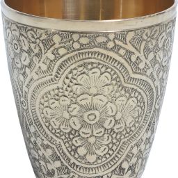 (Pack of 2) BRASS GLASS KULHAD 2 PC SET Glass Set Water/Juice Glass-image-75
