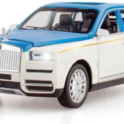 1:24 Die-Cast Dual-Tone Cullinan with 6 Openable Doors,Working Lights & Sound-26