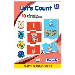Frank Set of 10 Three-Piece Let's Count Early Learning Puzzle image 5
