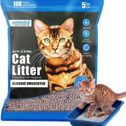 Activated Cat Unscented Pet Litter Tray Refill-image-38
