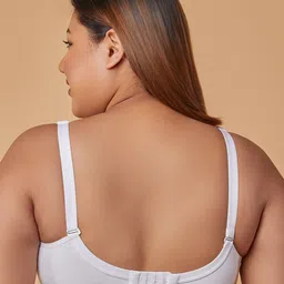 Maashie Pack of 2 M Frame Full Coverage Non Padded Non Wired Lace Bra image 2