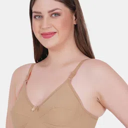 Reveira Medium Coverage Seamless Non Padded Dry Fit Bra With All Day Comfort image 4