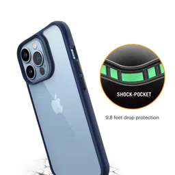 DailyObjects Hybrid iPhone14 Pro Max Clear BackCase image 3