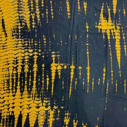 JAIPURI PRINT Leheriya Pure Cotton Block Print Saree image 4