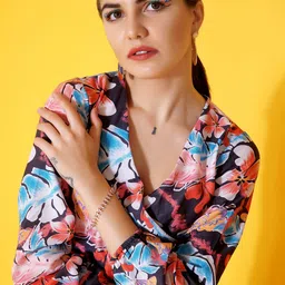Stylecast X Hersheinbox Women Multicolour Printed Basic Jumpsuit image 5