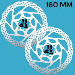 Bicycle Disc Brake Rotors 160MM Front and Rear cycle Disk Brake Plate Bicycle Brake Disk-9