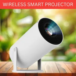 SACRO Smart (Projector) 1080P & 4K Support Rotatable Design With Netflix/Prime etcZ253 (4500 lm / 1 Speaker / Wireless / Remote Controller) Portable Projector-14