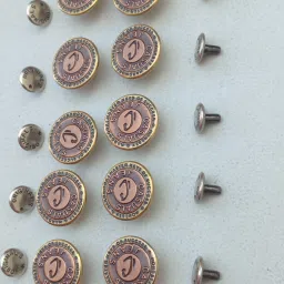 10 CASUALS METAL JEANS BUTTONS Metal Buttons-image-45