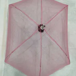 HDPE - High Density Poly Ethylene Infants Washable Baby Mosquito Net (Multicolor) Mosquito Net-image-0